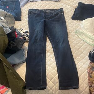 Soho Women's Skinny Jeans - Dark Blue